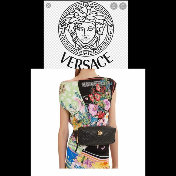 NEW💕Versace quilted leather Medusa - Picture 8 of 8